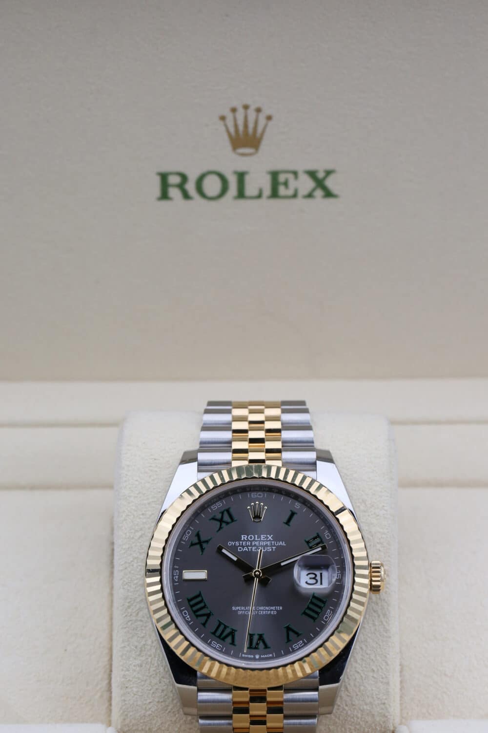 Rolex 126333 Wimbledon DATEJUST  41mm 2022 - Image 5