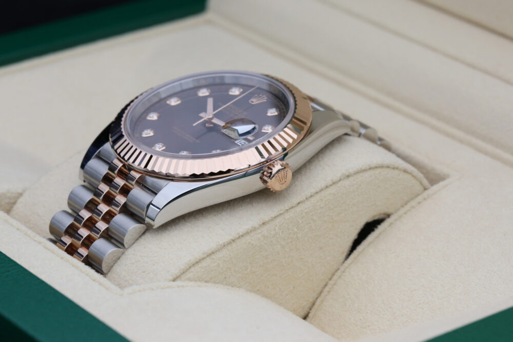 Rolex 126331 Chocolate Diamond DATEJUST 41mm 2024 - Image 6