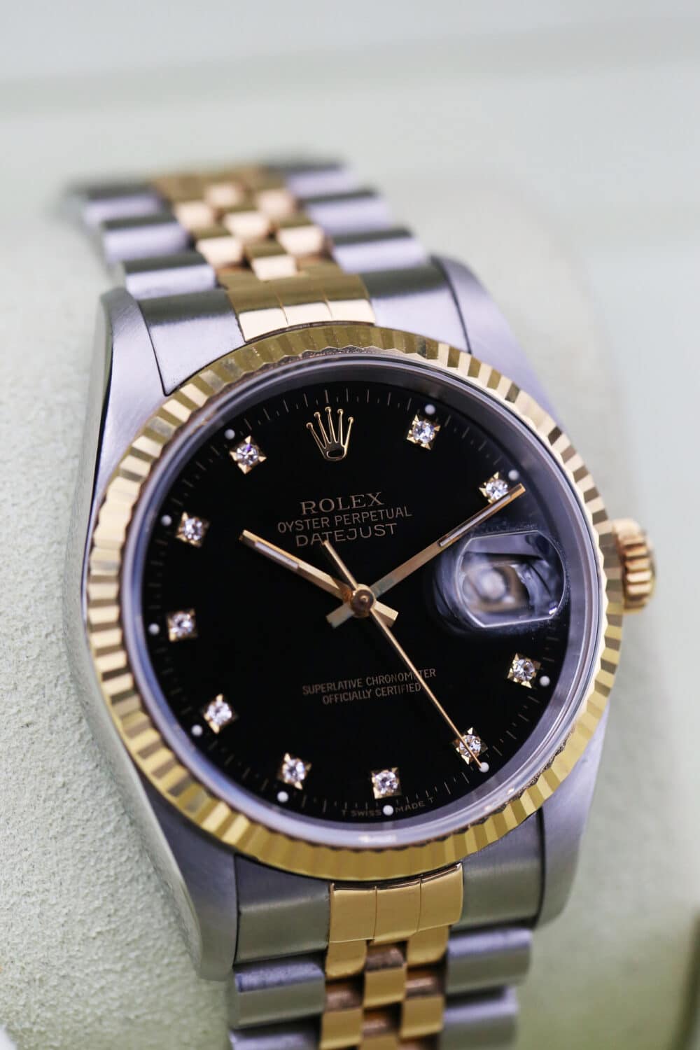 Rolex 16233 Black Diamond DATEJUST 36mm 1984 - Image 2