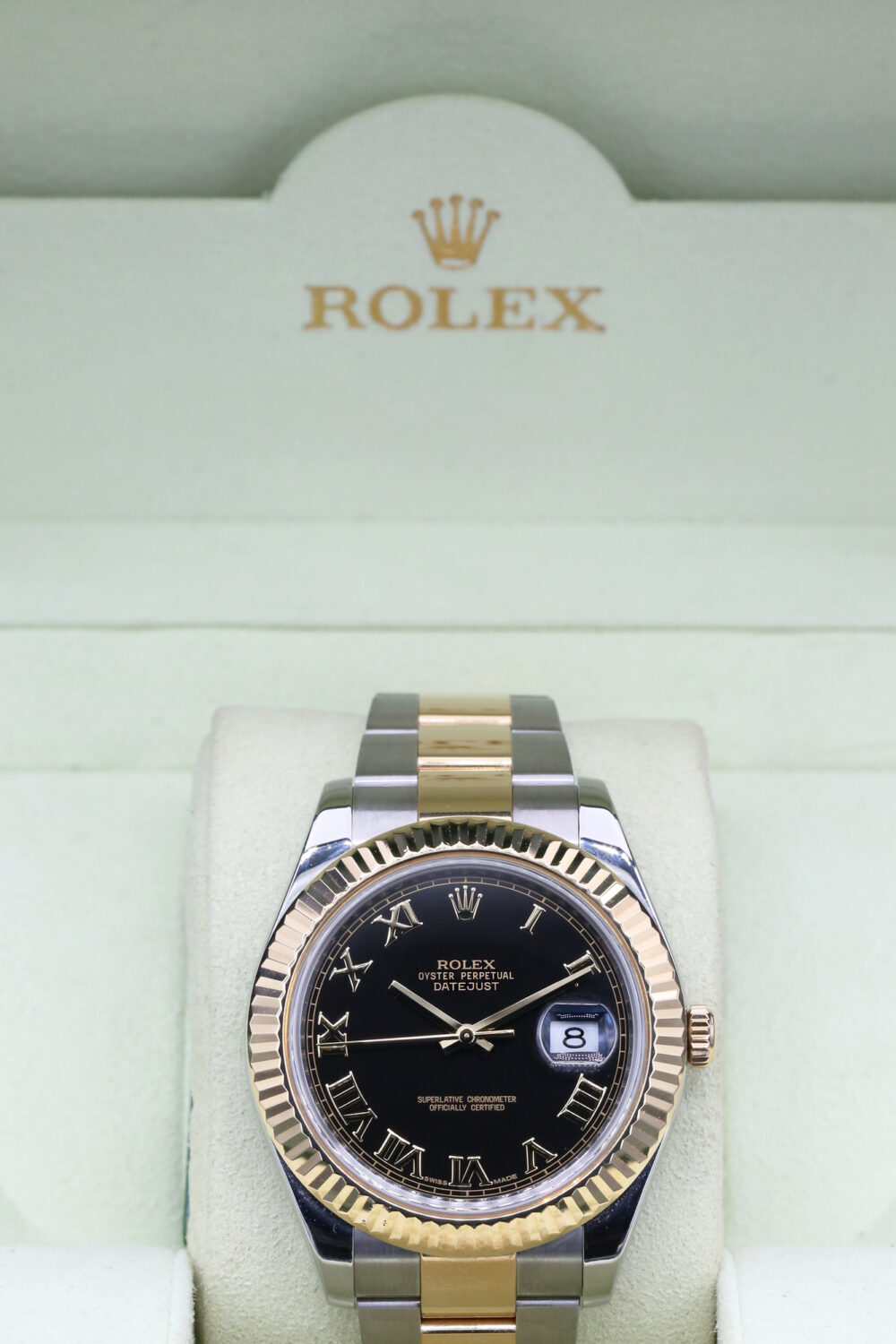 Rolex 116333 Black Roman DATEJUST II 41mm 2011 - Image 4