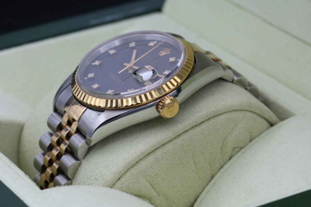 Rolex 16233 Black Diamond DATEJUST 36mm 1984 - Image 5
