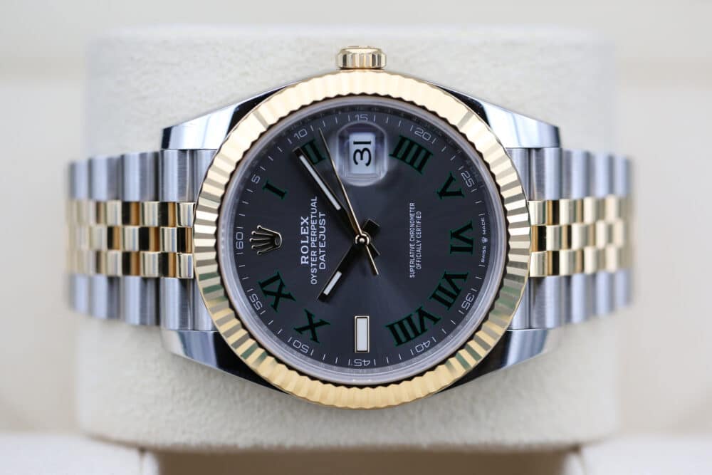 Rolex 126333 Wimbledon DATEJUST  41mm 2022 - Image 3