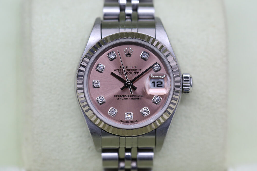 Rolex 79174 Salmon Diamond DATEJUST 26mm 2004