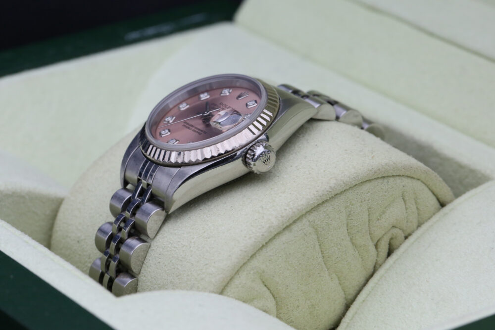 Rolex 79174 Salmon Diamond DATEJUST 26mm 2004 - Image 5