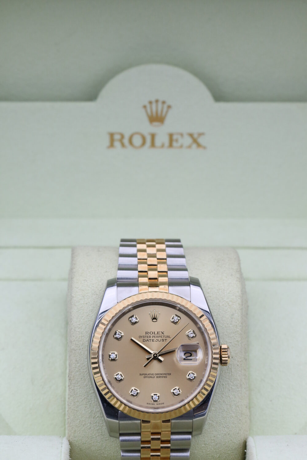 Rolex 116233 Champagne DATEJUST 36mm 2010 - Image 4