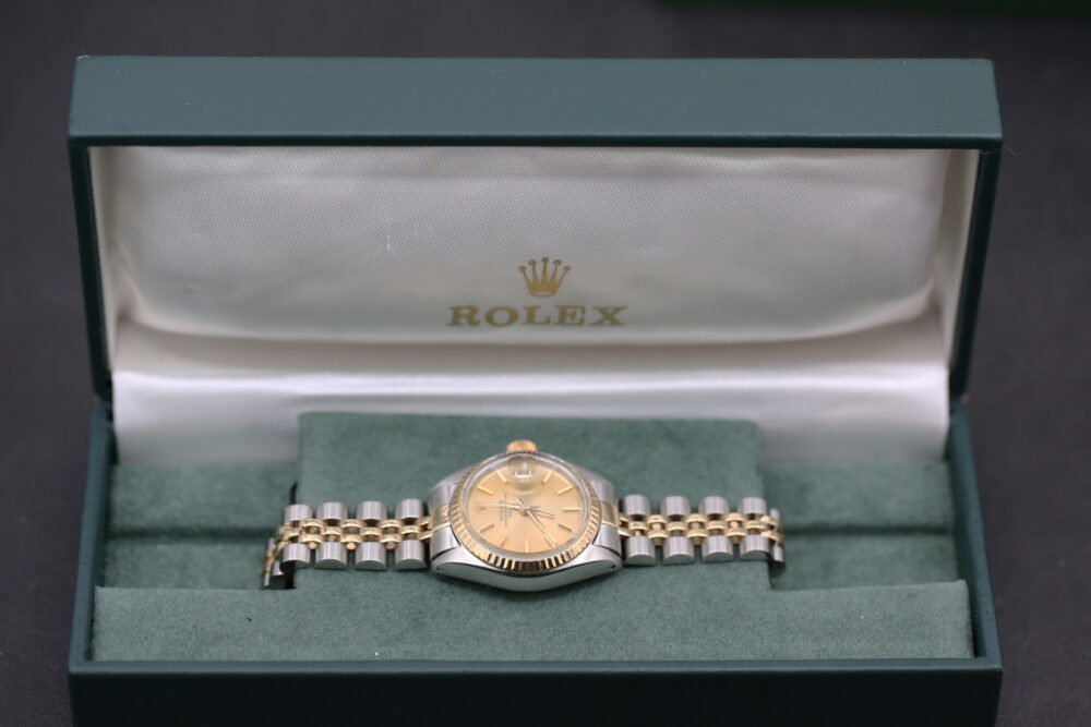 Rolex 69173 Champagne DATEJUST 26mm 1978 - Image 3