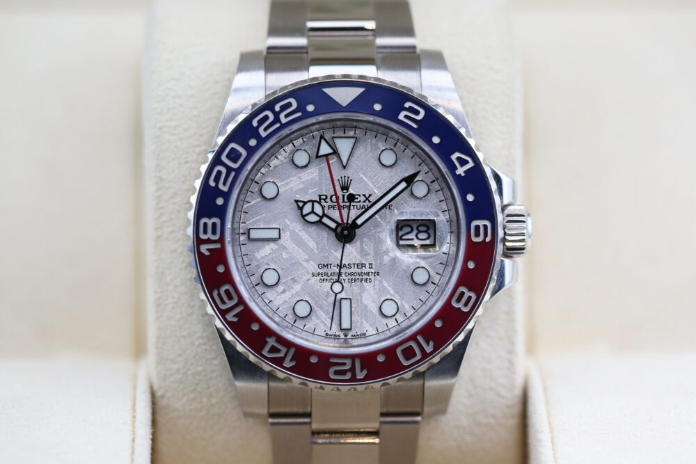 Rolex 126719BLRO Meteorite GMT-MASTER II 40mm 2023 Pepsi