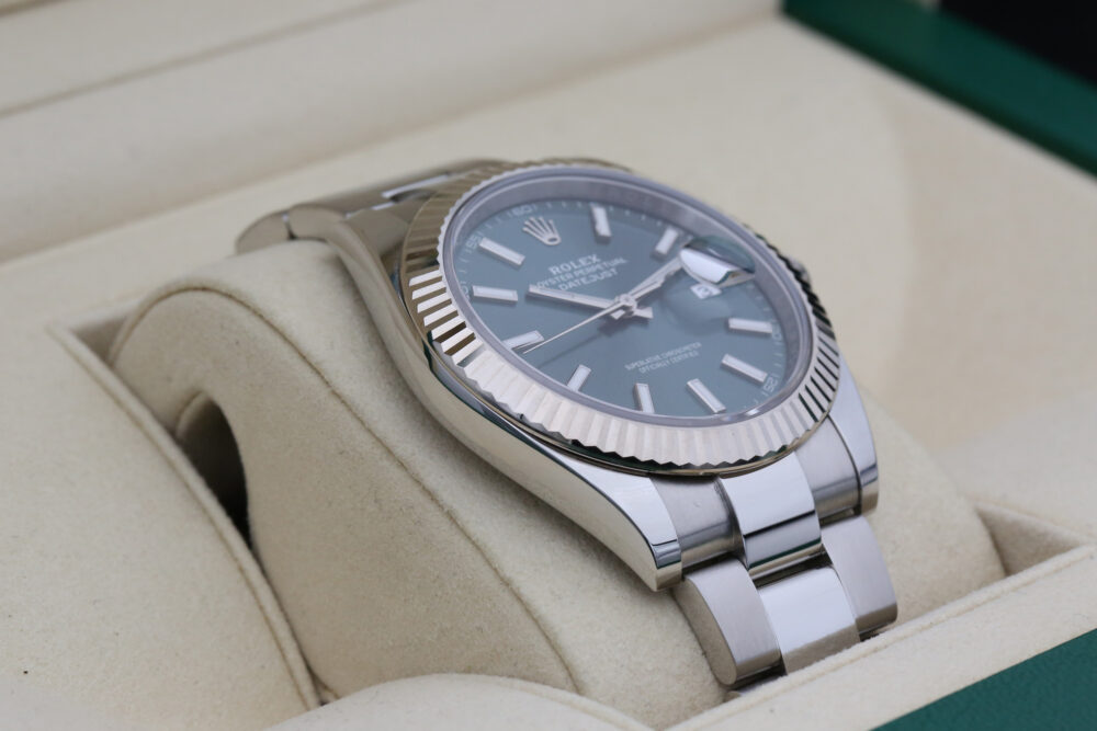 Rolex 126334 Mint Green DATEJUST 41mm 2024 - Image 7