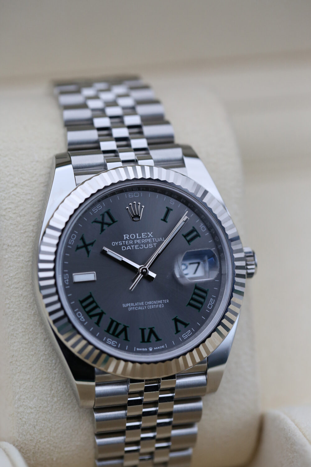Rolex 126334 Wimbledon DATEJUST 41mm 2024 - Image 2