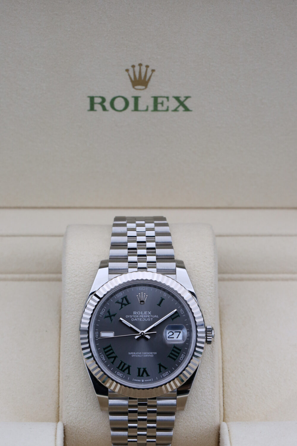 Rolex 126334 Wimbledon DATEJUST 41mm 2024 - Image 4