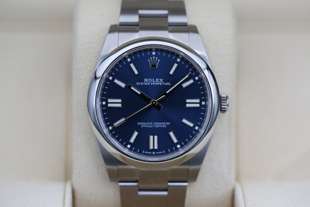 Rolex 124300 Blue OYSTER PERPETUAL 41mm 2023