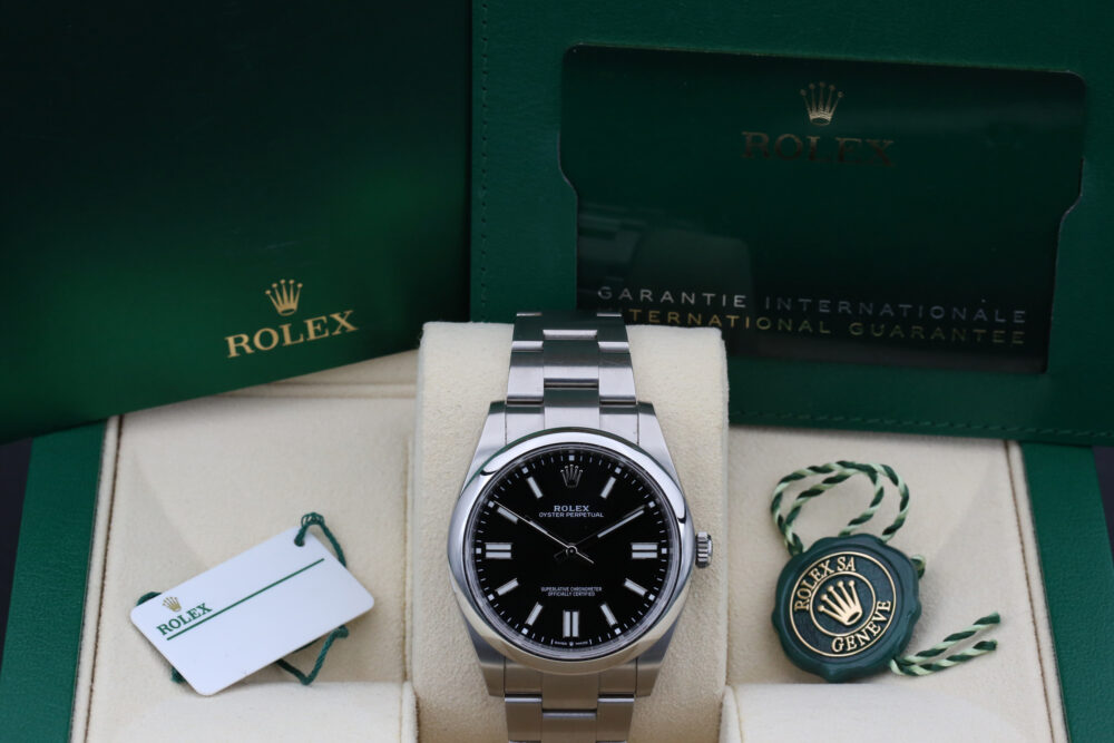 Rolex 124300 Black OYSTER PERPETUAL 41mm 2021 - Image 5