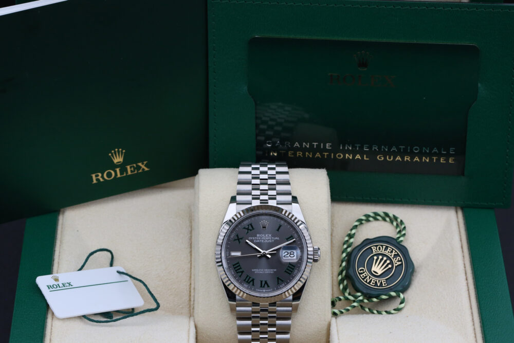 Rolex 126234 Wimbledon DATEJUST 36mm 2024 Wimbledon - Image 5