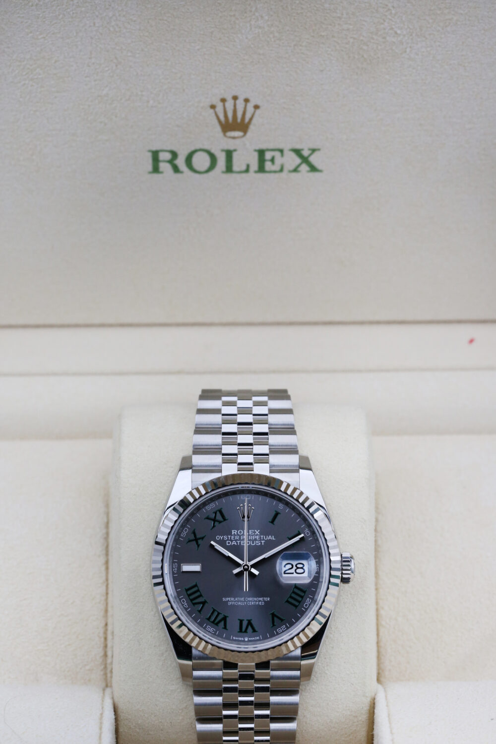 Rolex 126234 Wimbledon DATEJUST 36mm 2024 Wimbledon - Image 4