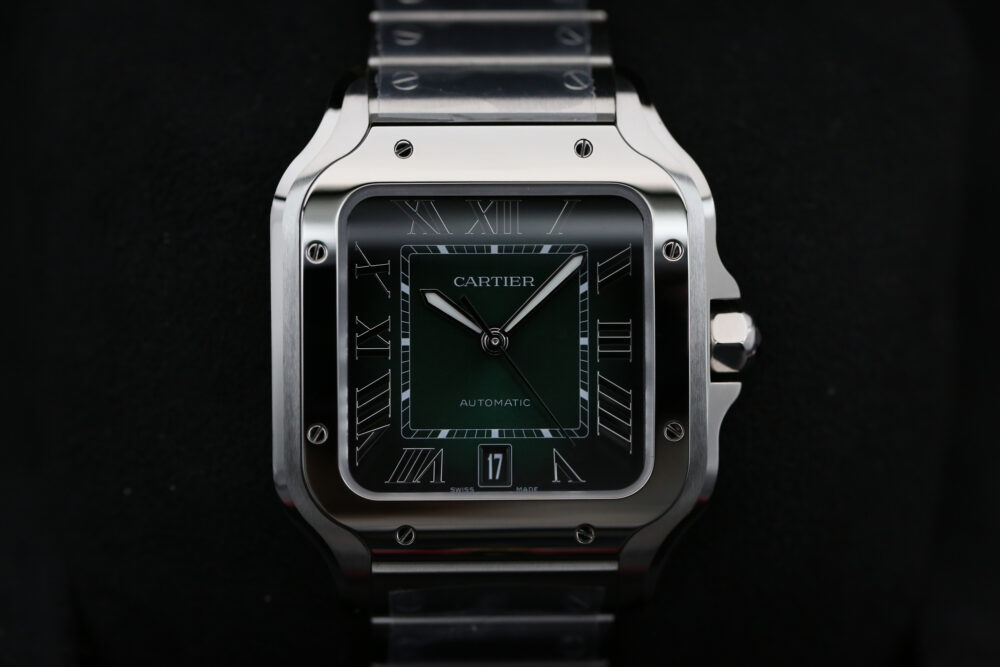Cartier WSSA0062 Green Roman SANTOS DE CARTIER 40mm 2025