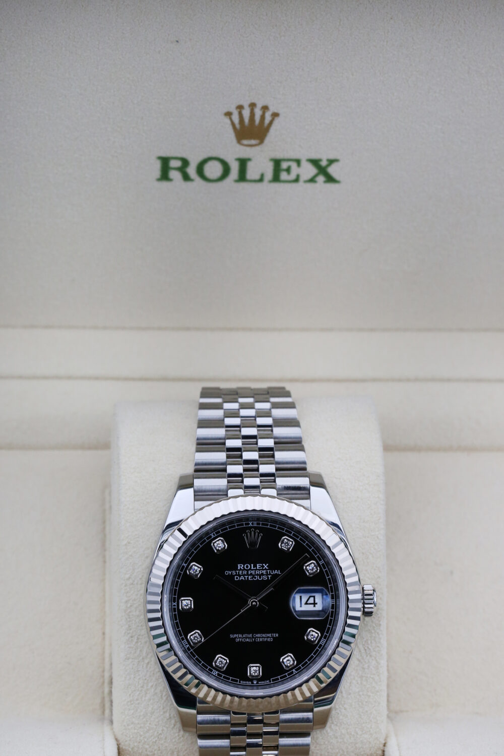 Rolex 126334 Black Diamond DATEJUST 41mm 2019 - Image 4