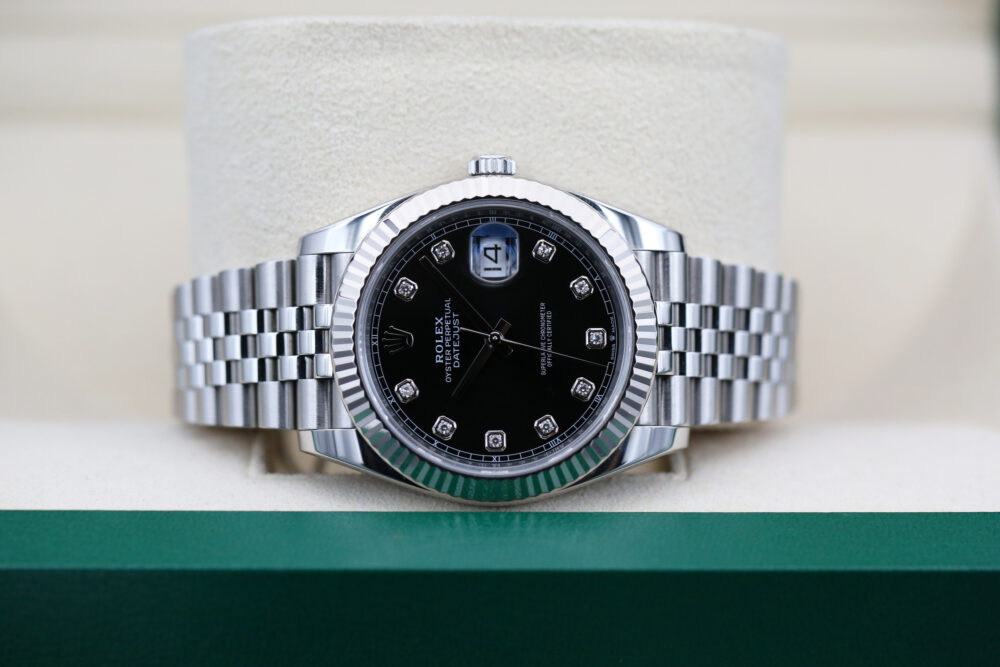 Rolex 126334 Black Diamond DATEJUST 41mm 2019 - Image 3