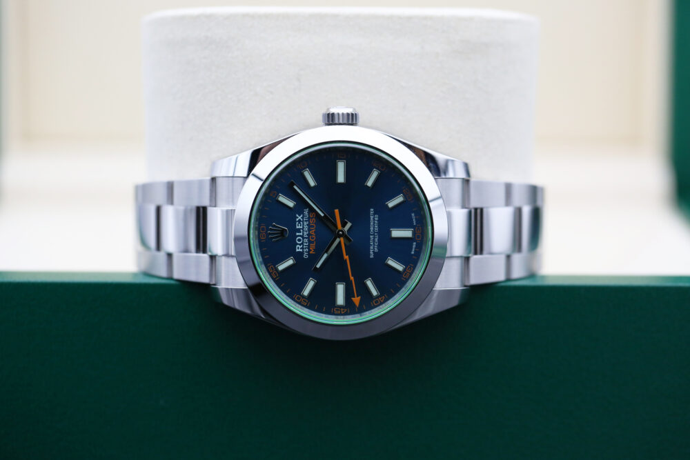 Rolex 116400GV Blue MILGAUSS 40mm 2022 - Image 3