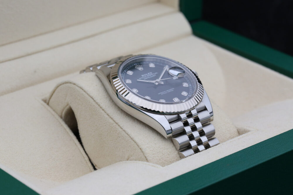 Rolex 126334 Black Diamond DATEJUST 41mm 2019 - Image 7