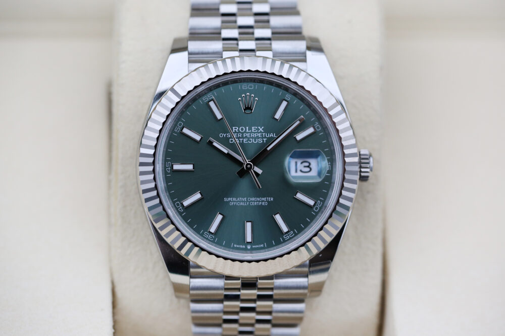 Rolex 126334 Mint Green DATEJUST 41mm 2025
