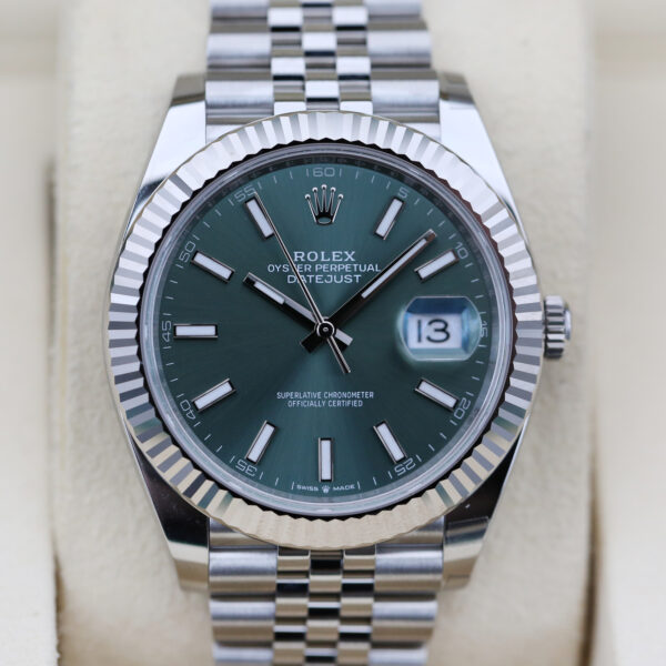 Rolex 126334 Mint Green DATEJUST 41mm 2025
