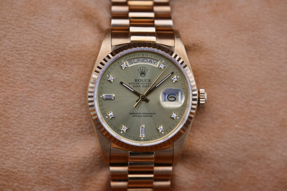 Rolex 18038 Champagne DAY-DATE 36mm
