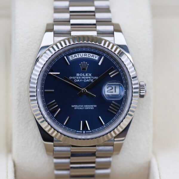 Rolex 228239 Blue Roman DAY-DATE 40mm 2024
