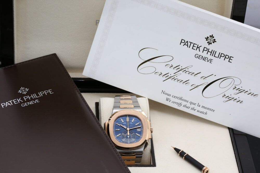 Patek Philippe 5980/1AR-001 Blue NAUTILUS  41mm 2019 - Image 4