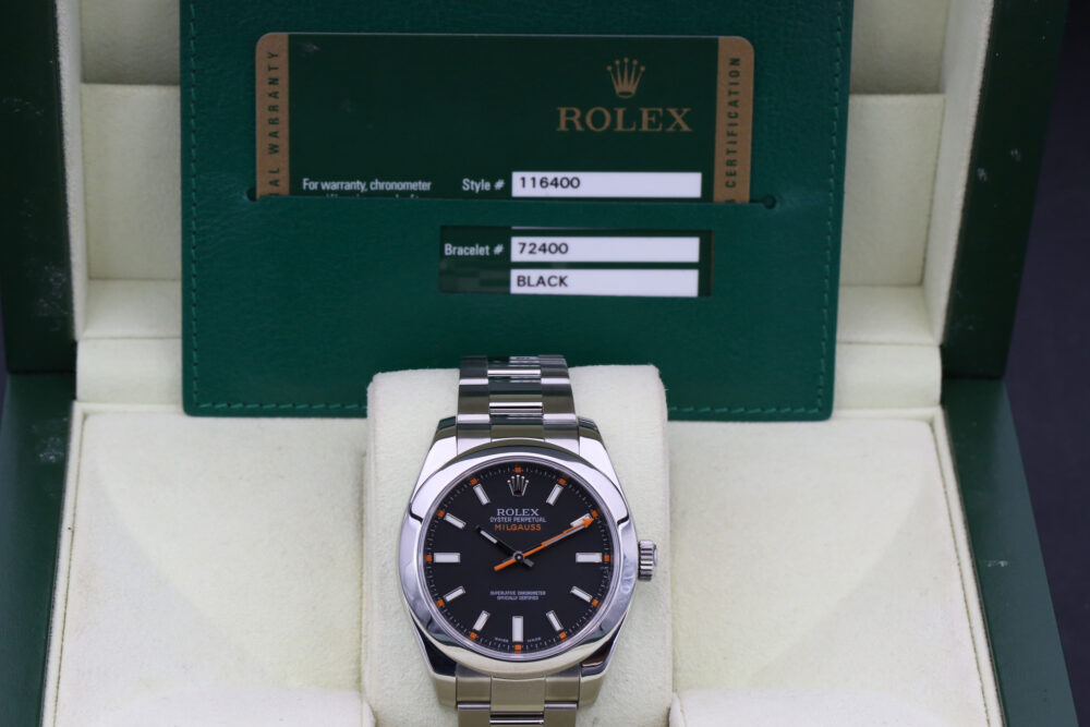 Rolex 116400 Black MILGAUSS 40mm 2014 - Image 5