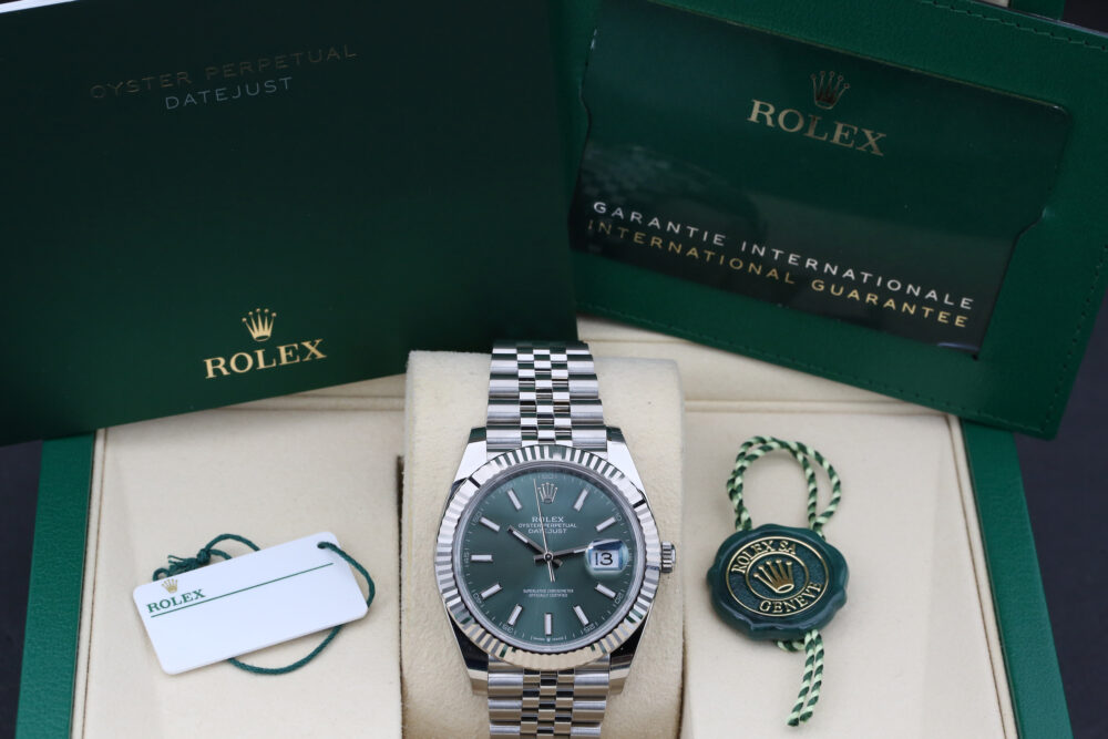 Rolex 126334 Mint Green DATEJUST 41mm 2025 - Image 5