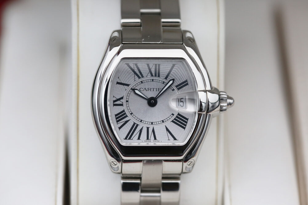Cartier 2675 Silver Roman ROADSTER  31mm 2005