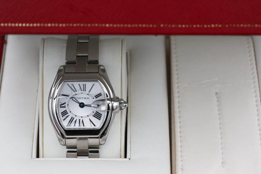 Cartier 2675 Silver Roman ROADSTER  31mm 2005 - Image 4