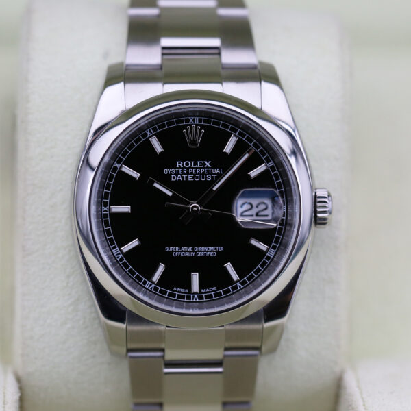 Rolex 116200 Black DATEJUST 36mm 2014
